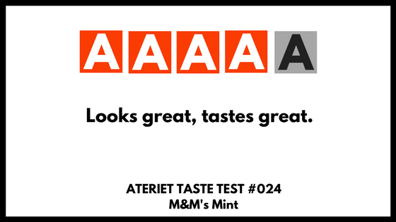 Taste Test: M&M's